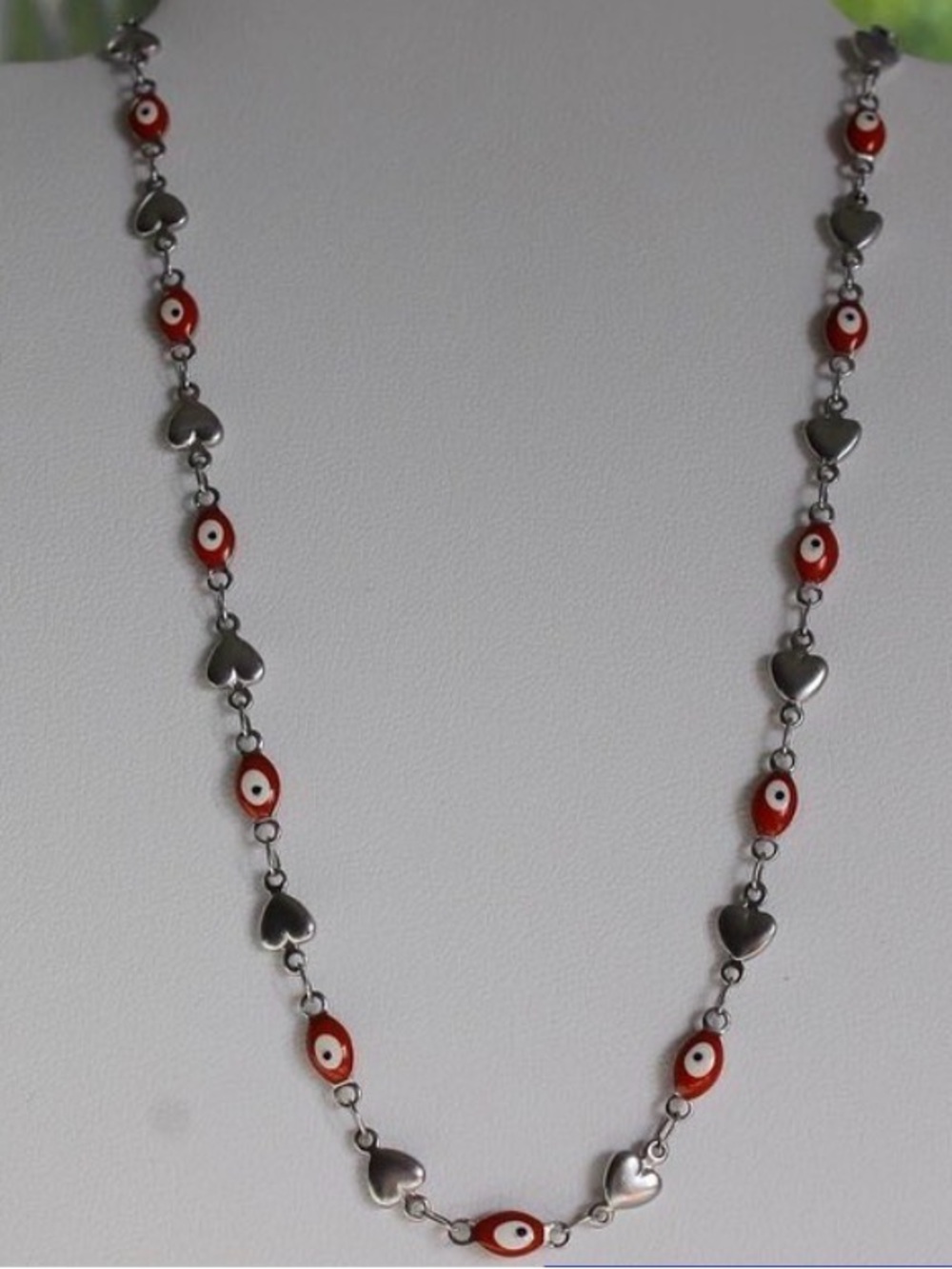 Evil Eye Heart Nexklace